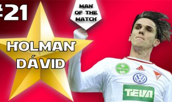 A mérkőzés legjobbja #21 – Holman Dávid