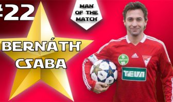 A mérkőzés legjobbja #22 – Bernáth Csaba