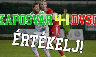 Osztálynapló // Kaposvár – DVSC