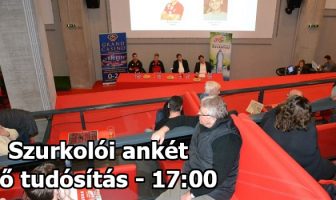 Szurkolói ankét 2020 // Élő tudósítás