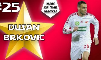 A mérkőzés legjobbja #25 – Dusan Brkovic