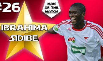 A mérkőzés legjobbja #26 – Ibrahima Sidibe