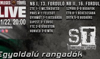 ST Live – Egyoldalú rangadók