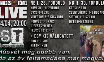 ST Live – Húsvét még odébb van, de az év feltámadása már megvolt