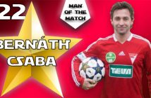 A mérkőzés legjobbja #22 – Bernáth Csaba