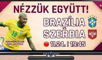 H9 Live – Nézzük együtt! Brazília – Szerbia