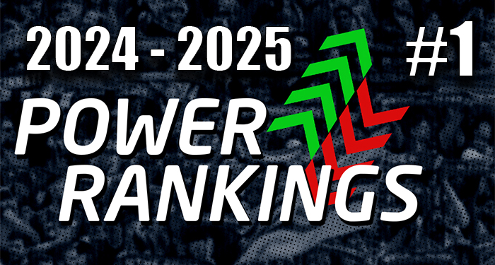 Power Rankings 24/25 – #1