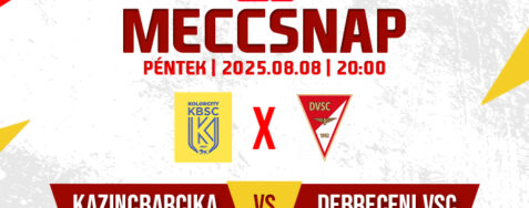MECCSNAP # Kazincbarcika – DVSC # NB I 3/33