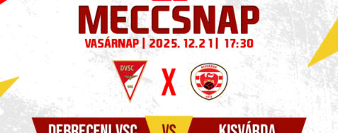MECCSNAP # DVSC – Kisvárda # NB I 18/33