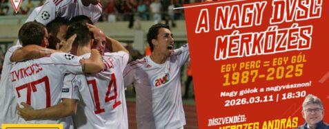 Nézd moziban a DVSC ikonikus góljait!