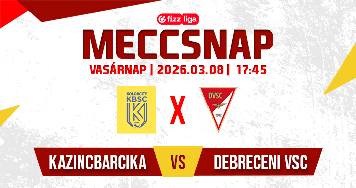 MECCSNAP # Kazincbarcika – DVSC # NB I 25/33